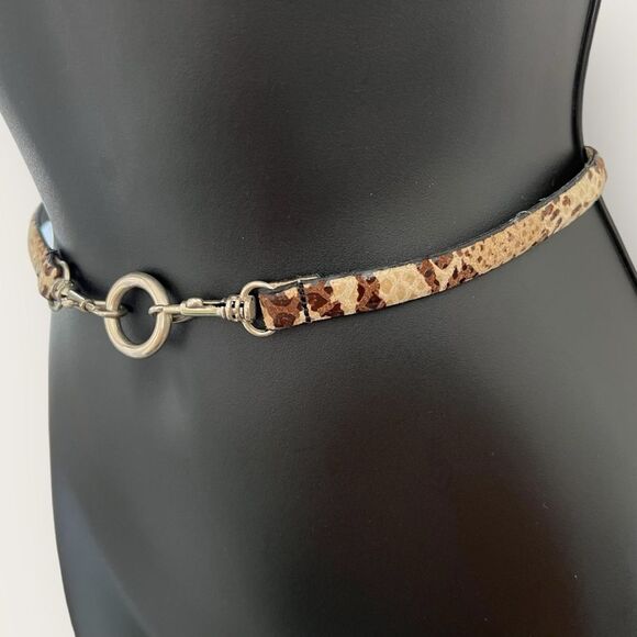 Python leather belt One size fits Most - Picture 2 of 6